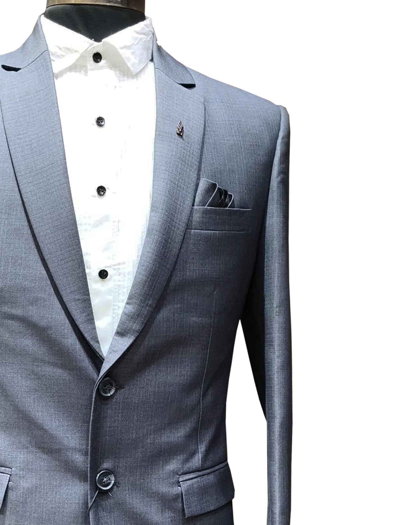 Men’s Slim Fit Blazer with White Shirt – Formal & Party Wear Five Piece Suit