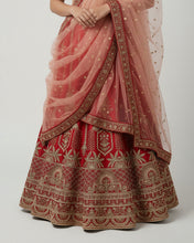 Rani Lehenga Choli Set with Gold Embroidery – Bridal & Festive Couture