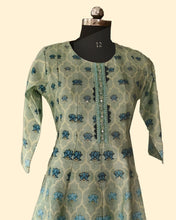 Elegant Floral Printed Lightweight & Luxurious Silk Gown – Festive & Casual Wear