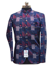 Jodhpuri Suit with Multicolor Thread Work & Geometric Embroidery