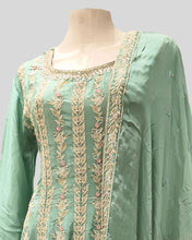 Emerald Vine Palazzo Suit – Regal Embroidered Ensemble for Festive Occasions