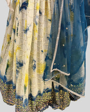 Aaranya Bloom Lehenga Choli – Sweetheart Elegance in Tie-Dye & Embroidery